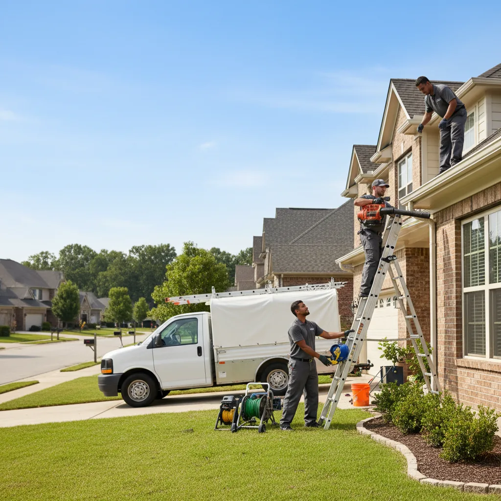 Home Gutter Service in Sunny Side, GA near me